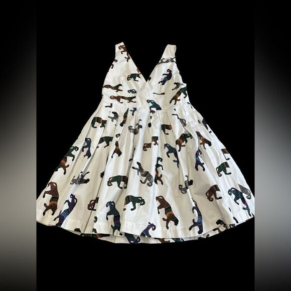 🐅MSGM Lion Print Dress Size Large - Picture 1 of 4